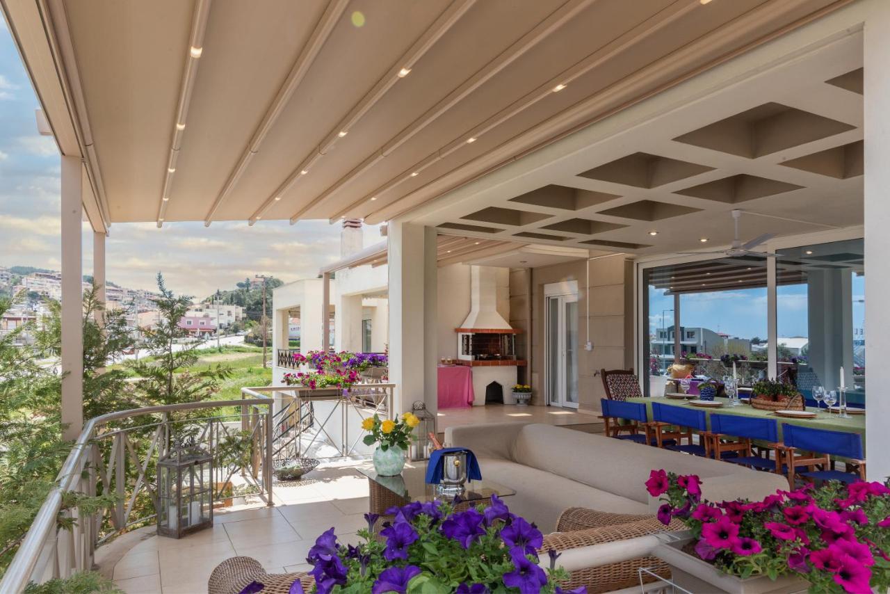 Villa Luminous Nea Iraklitsa Esterno foto